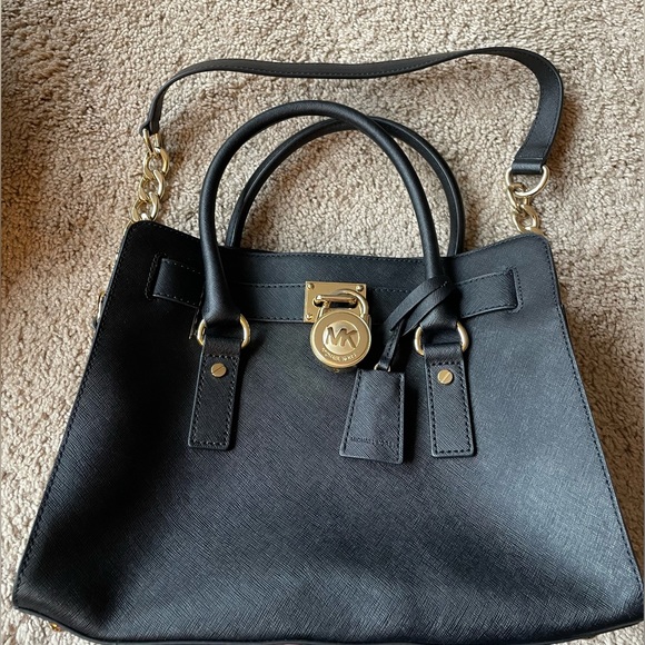 Michael Kors Hamilton EW Satchel Leather - Picture 1 of 5